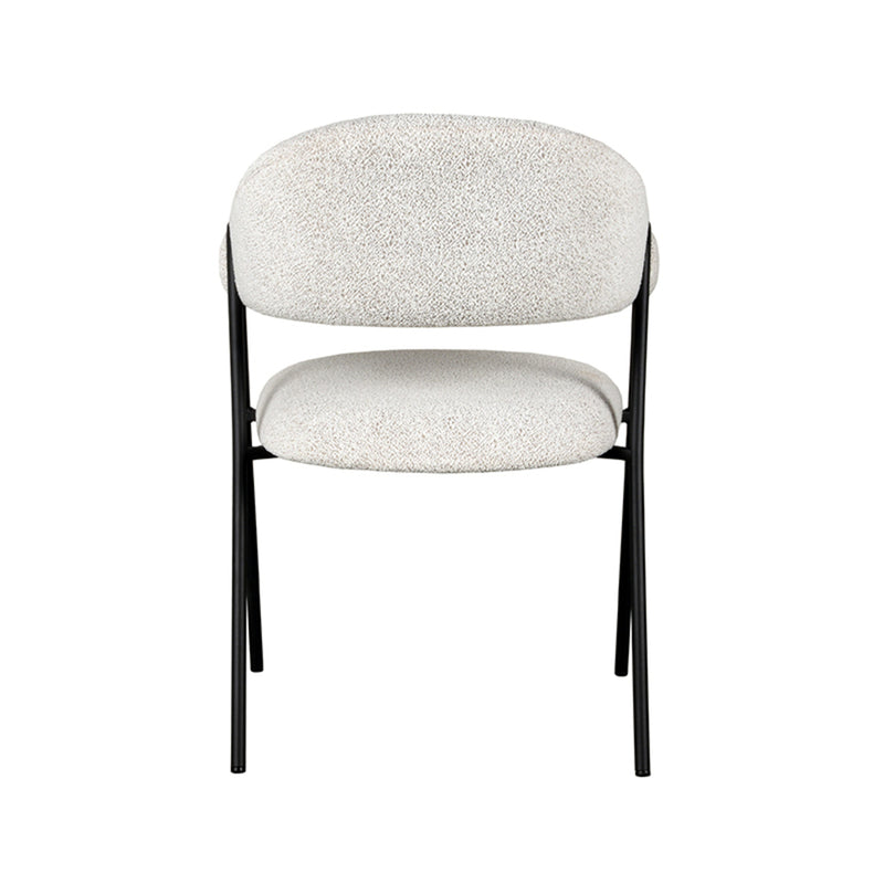 Eetkamerstoel Lowen | Ivory | Boucle