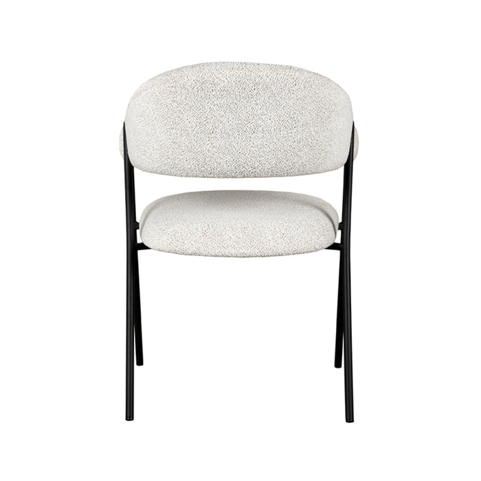 Eetkamerstoel Lowen | Ivory | Boucle