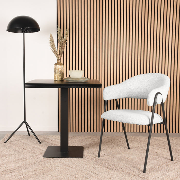 Eetkamerstoel Lowen | Ivory | Boucle