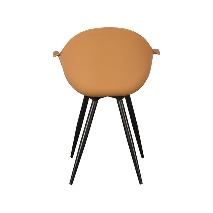 Eetkamerstoel Luca - Oker - Kunststof