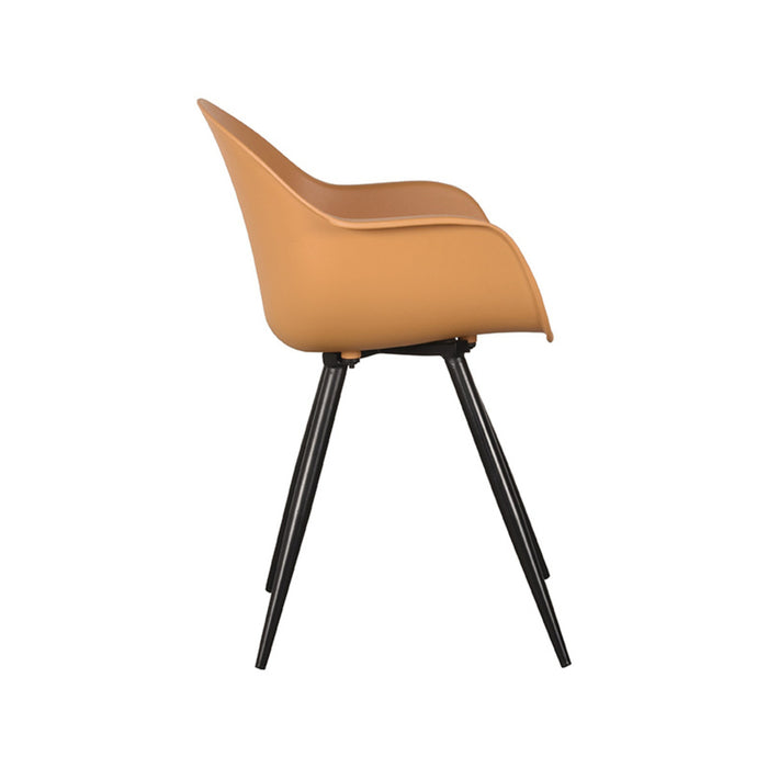 Eetkamerstoel Luca - Oker - Kunststof