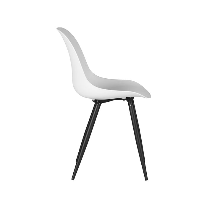 Eetkamerstoel Monza | Wit | Kunststof