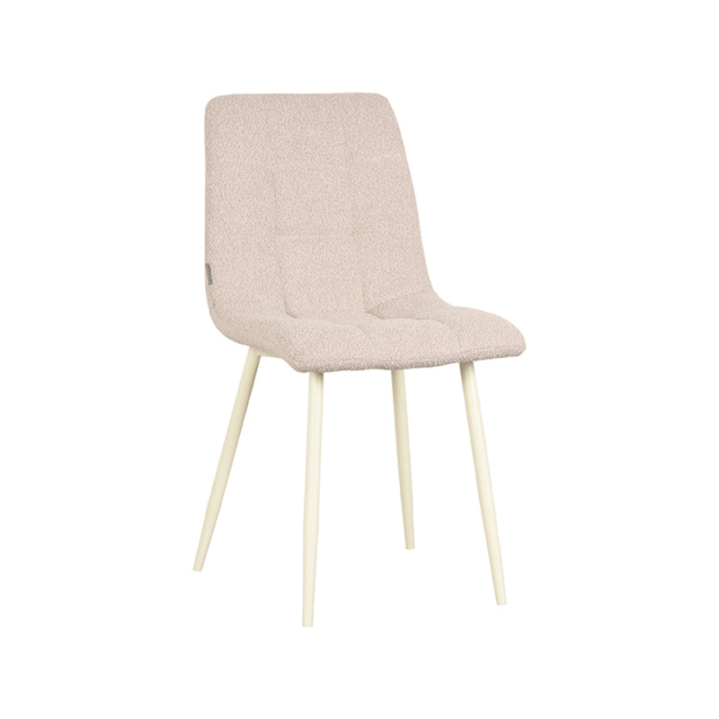 Eetkamerstoel Nino - Champagne - Boucle