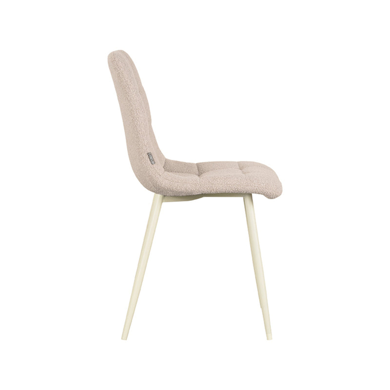 Eetkamerstoel Nino - Champagne - Boucle