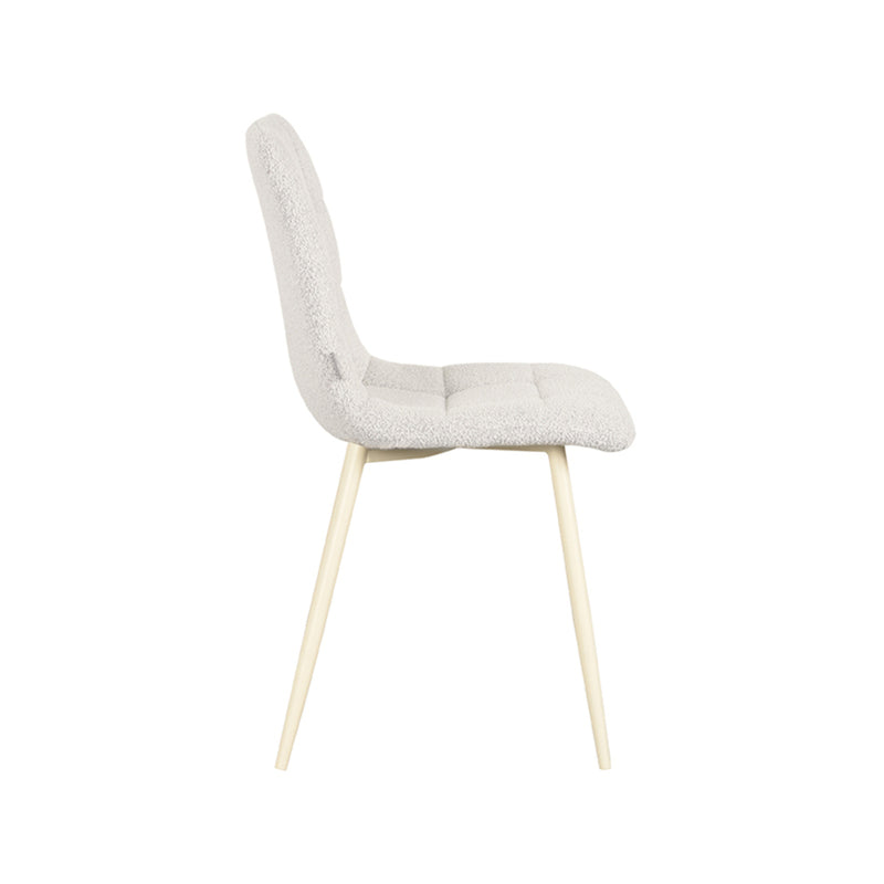 Eetkamerstoel Nino - Naturel - Boucle