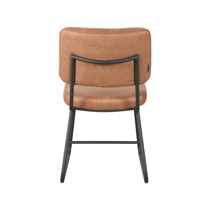 Eetkamerstoel Noah | Cognac | Microfiber
