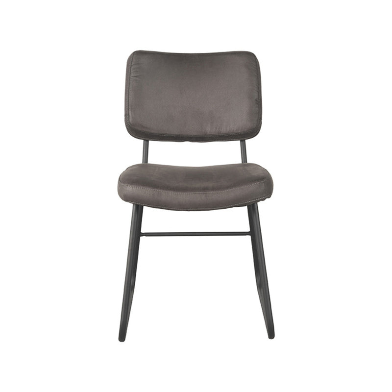 Eetkamerstoel Noah | Antraciet | Microfiber