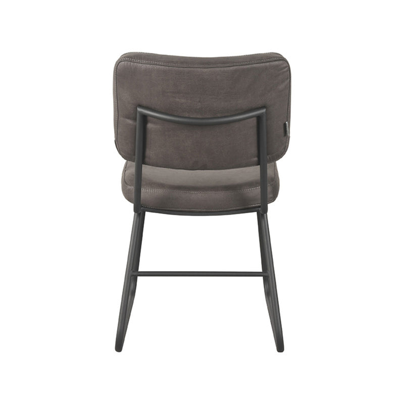 Eetkamerstoel Noah | Antraciet | Microfiber