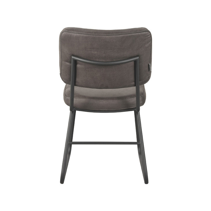 Eetkamerstoel Noah | Antraciet | Microfiber