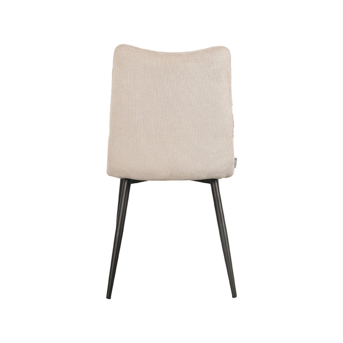 Eetkamerstoel Riv - Naturel - Synthetisch