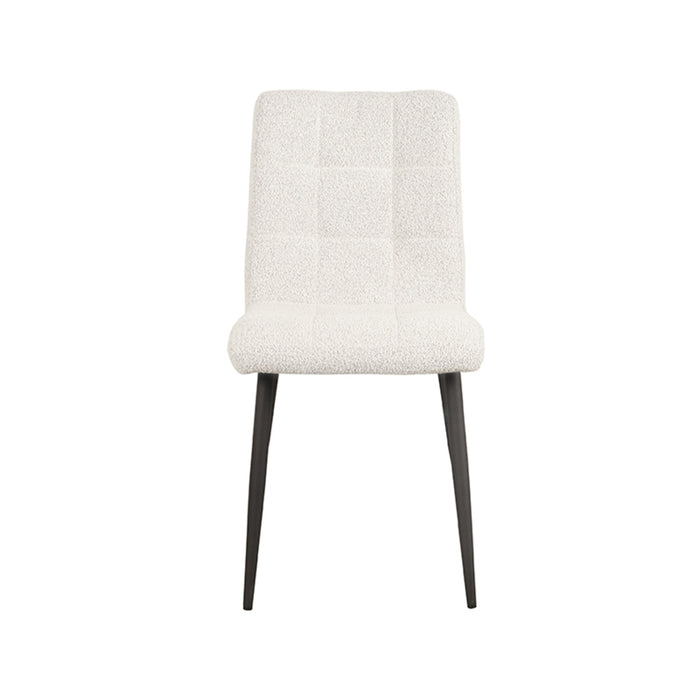 Eetkamerstoel Sam | Champagne | Boucle