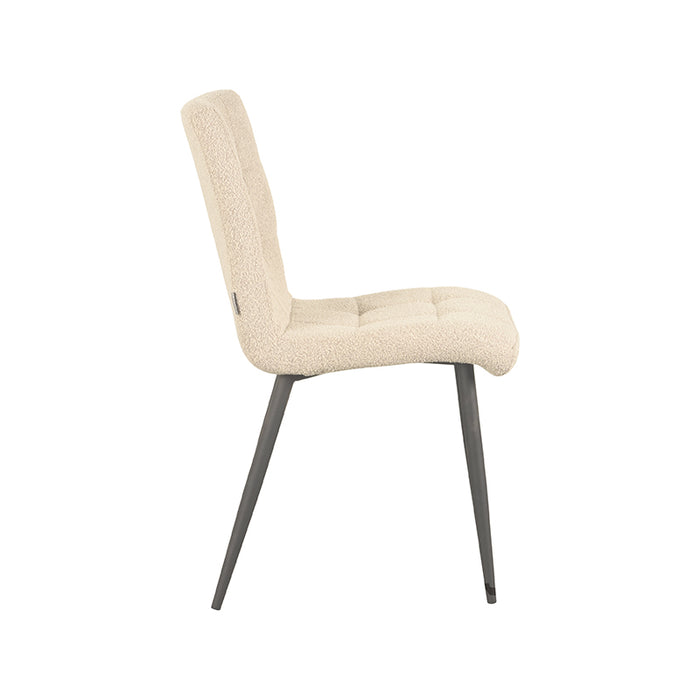 Eetkamerstoel Sam | Zand | Boucle