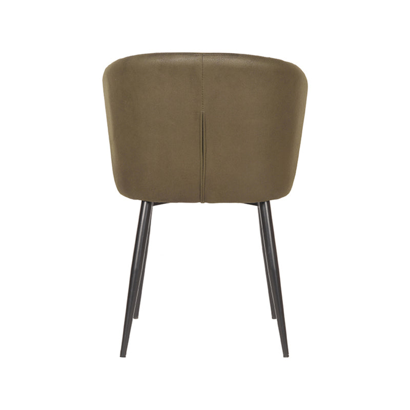 Eetkamerstoel Wave | Army green | Microfiber