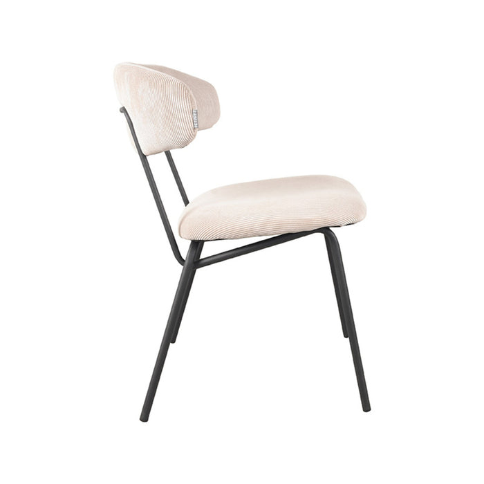 Eetkamerstoel Zack | Naturel | Ribcord