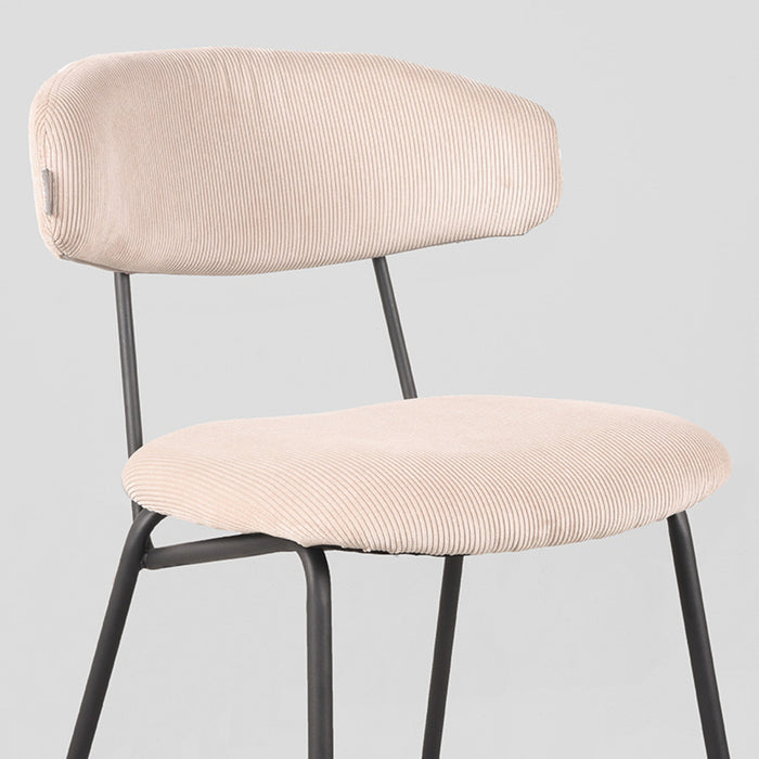 Eetkamerstoel Zack | Naturel | Ribcord