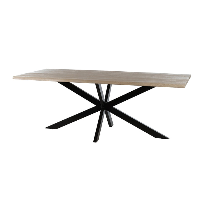 Eetkamertafel Fantasy | Acaciahout | Rechthoek | Matrixpoot