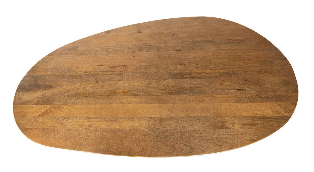 Eettafel Silkeborg | Mangohout | Organisch