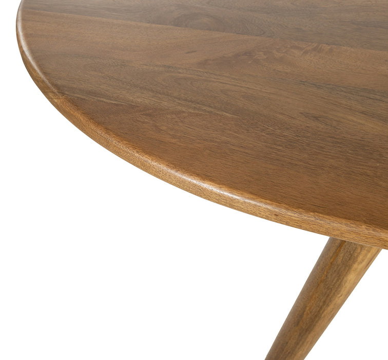 Eettafel Silkeborg | Mangohout | Organisch