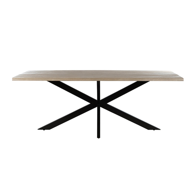 Eetkamertafel Fantasy | Acaciahout | Rechthoek | Matrixpoot | 210cm
