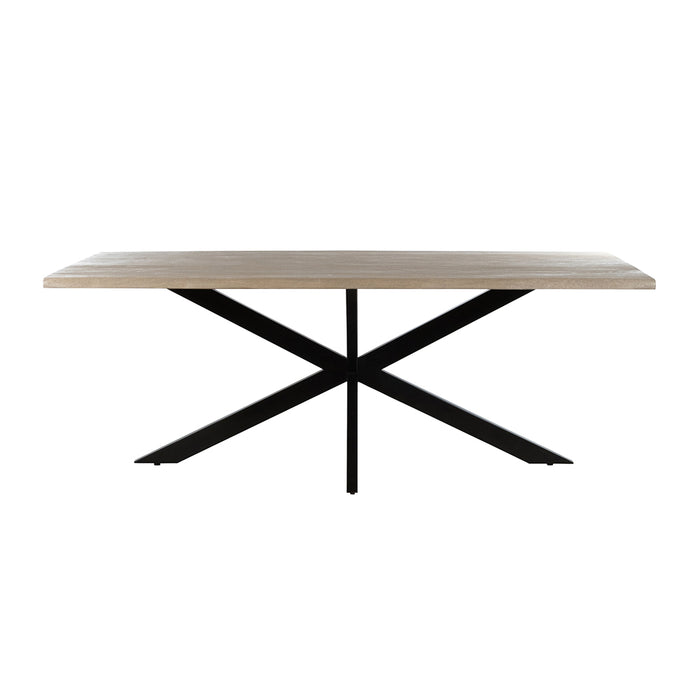 Eetkamertafel Fantasy | Acaciahout | Rechthoek | Matrixpoot | 210cm