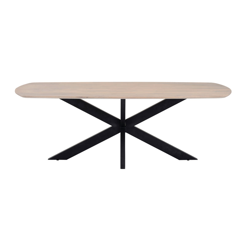 Eettafel Akagi | Deens ovaal | Mango Ashblond