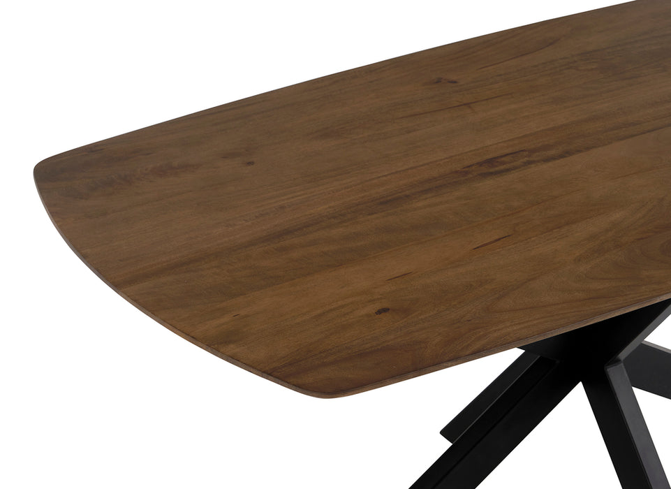 Eettafel Akagi | Deens ovaal | Mango Brown Walnut