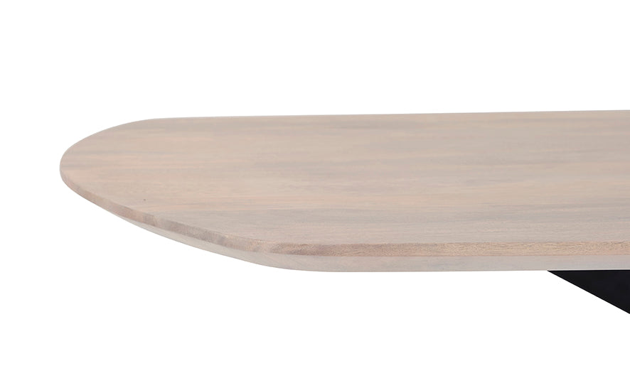 Eettafel Akagi | Deens ovaal | Mango Ashblond | 180cm