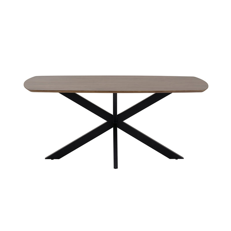 Eettafel Akagi | Deens ovaal | Mango Brown Walnut | 180cm