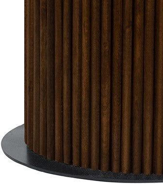 Eettafel Congo | Mangohout | Rond