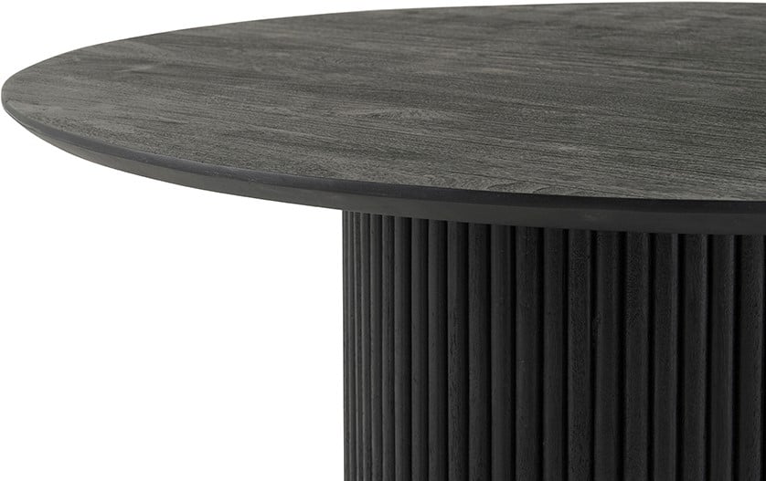 Eettafel Congo Black | Acaciahout | Rond