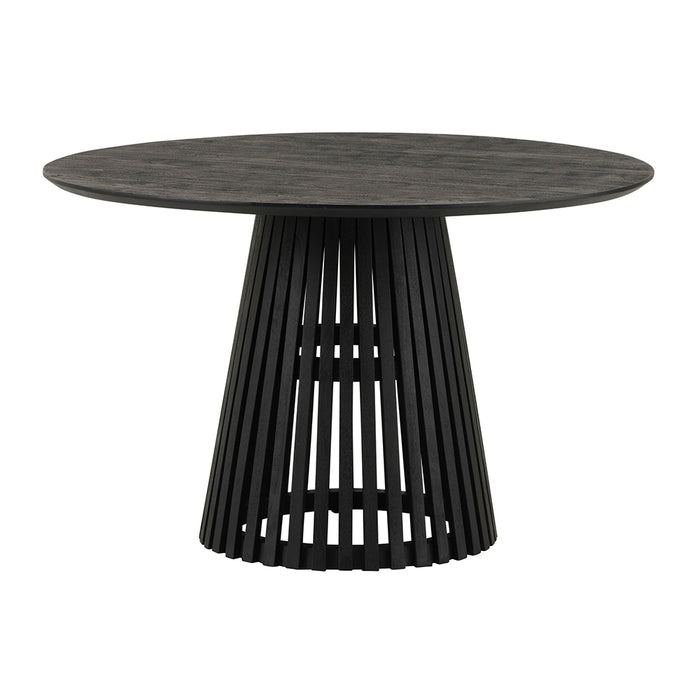 Eettafel Herman Black | Acacia Black | Ø120