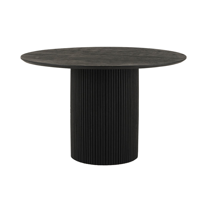 Eettafel Congo Black | Acaciahout | Rond
