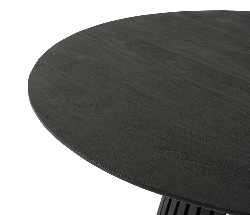 Eettafel Herman Black | Acacia Black | Ø120