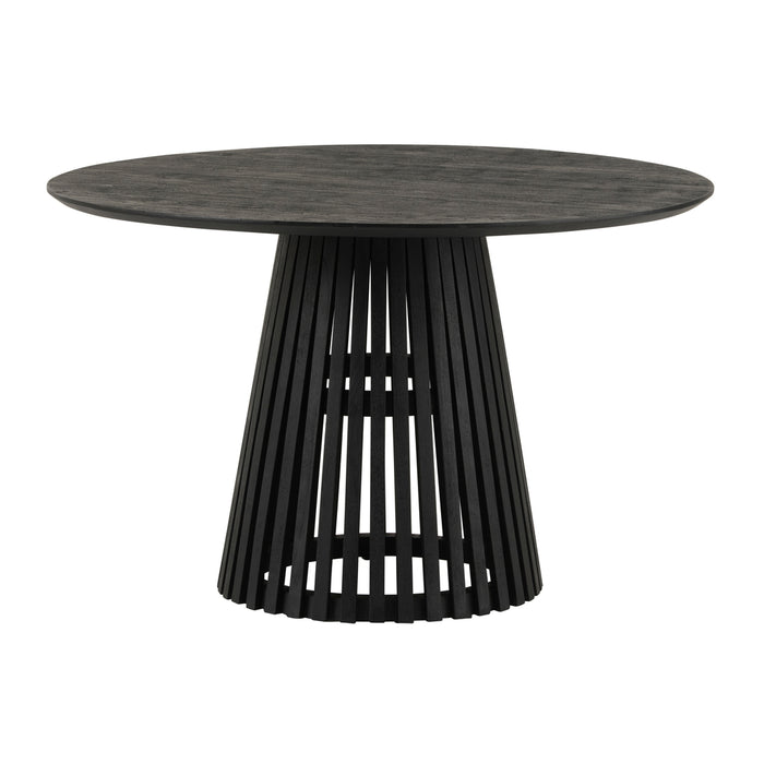 Eettafel Herman Black | Acacia Black |  Ø130