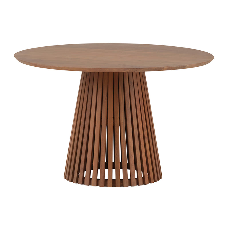 Eettafel Burundi | Acaciahout | Rond | Ø130