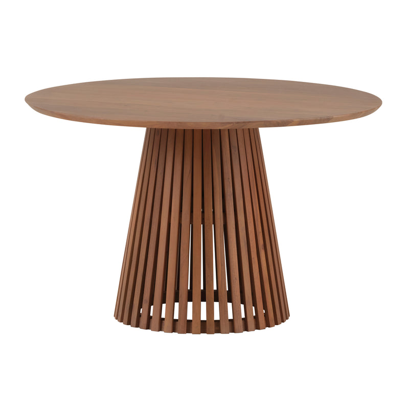 Eettafel Burundi | Acaciahout | Rond | Ø130