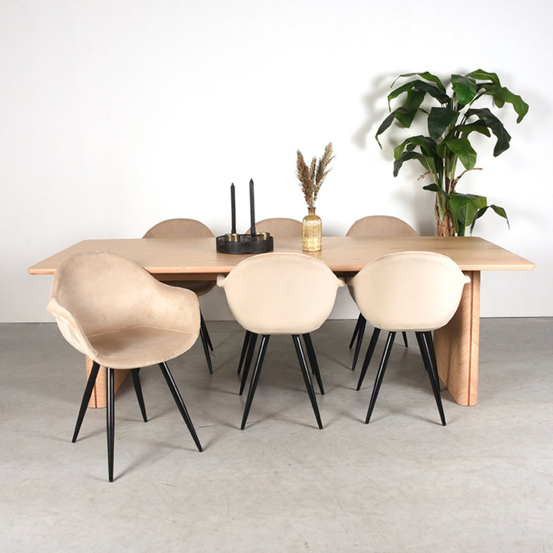 Eettafel Jule | Eiken | 240x100x75 cm