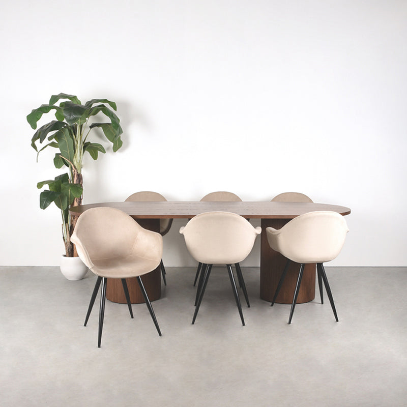 Eettafel Oliva | Eiken | 240x120x75 cm