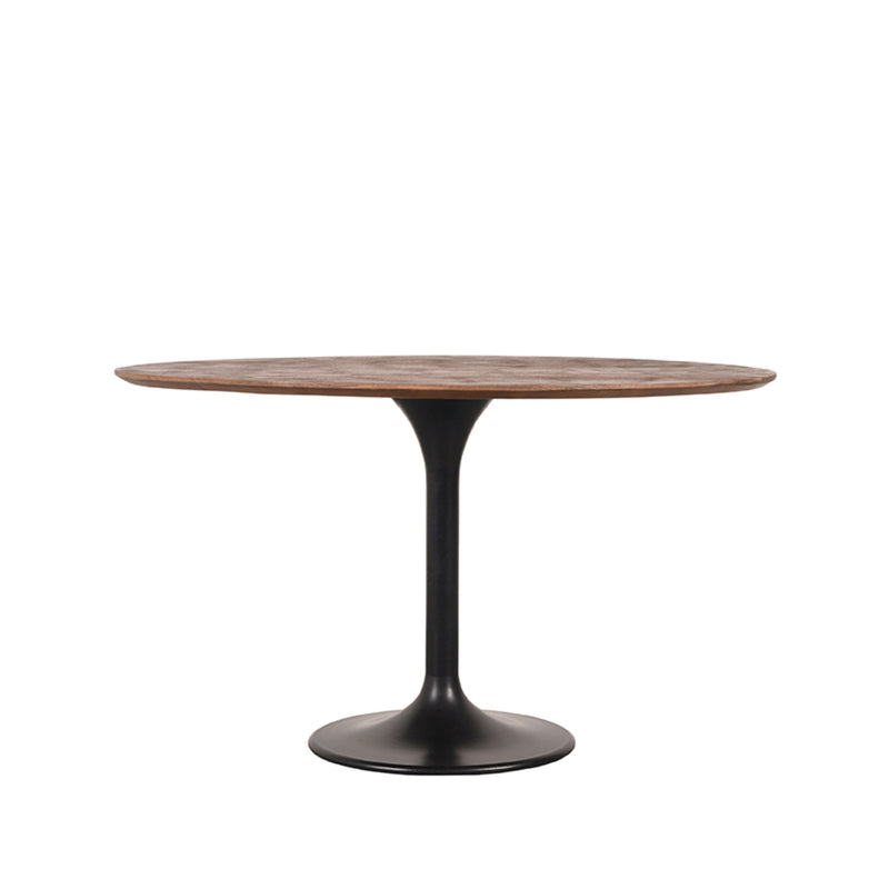 Eettafel Otto | Mangohout | Eetkamertafel Espresso 130 cm