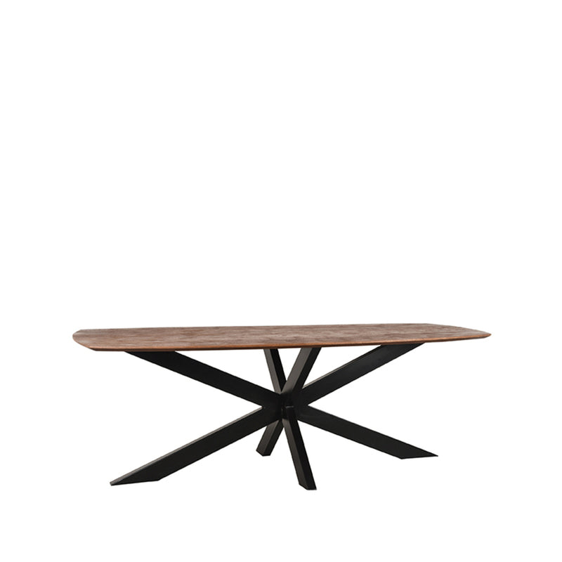 Eettafel Zane | Mangohout | Eetkamertafel Espresso