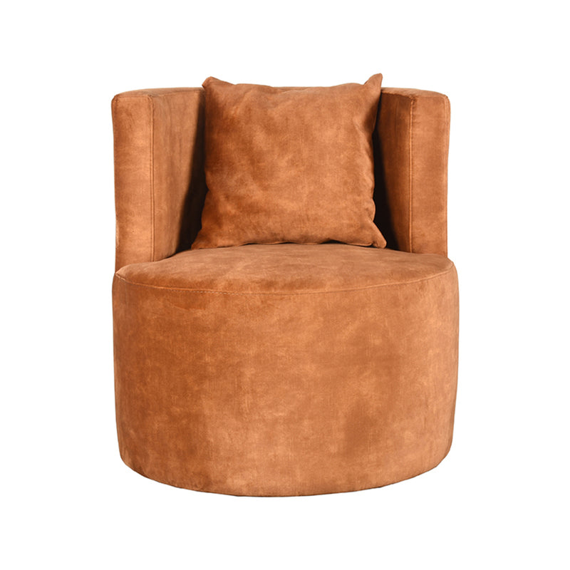 Fauteuil Evy | Oker | Velours