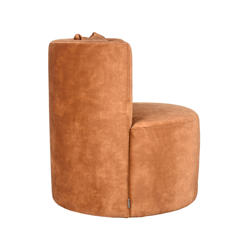 Fauteuil Evy | Oker | Velours