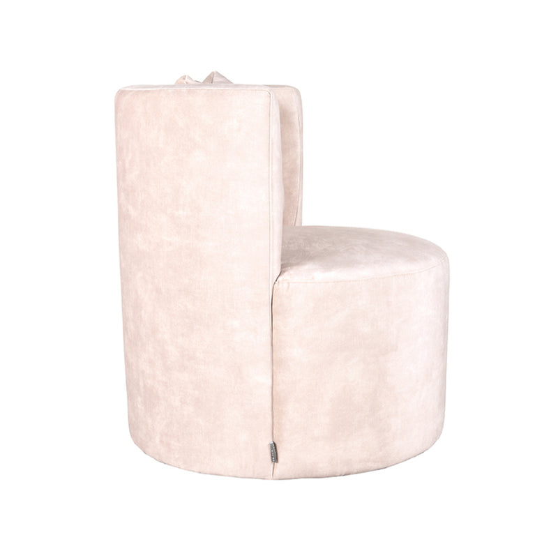 Fauteuil Evy | Naturel | Velours