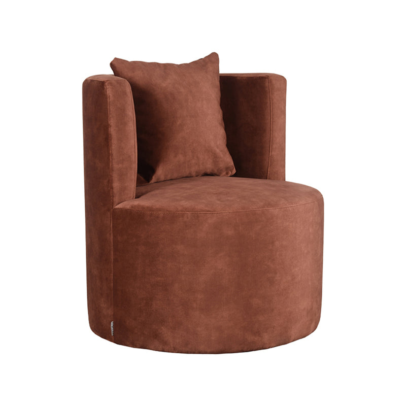Fauteuil Evy | Rust | Velours