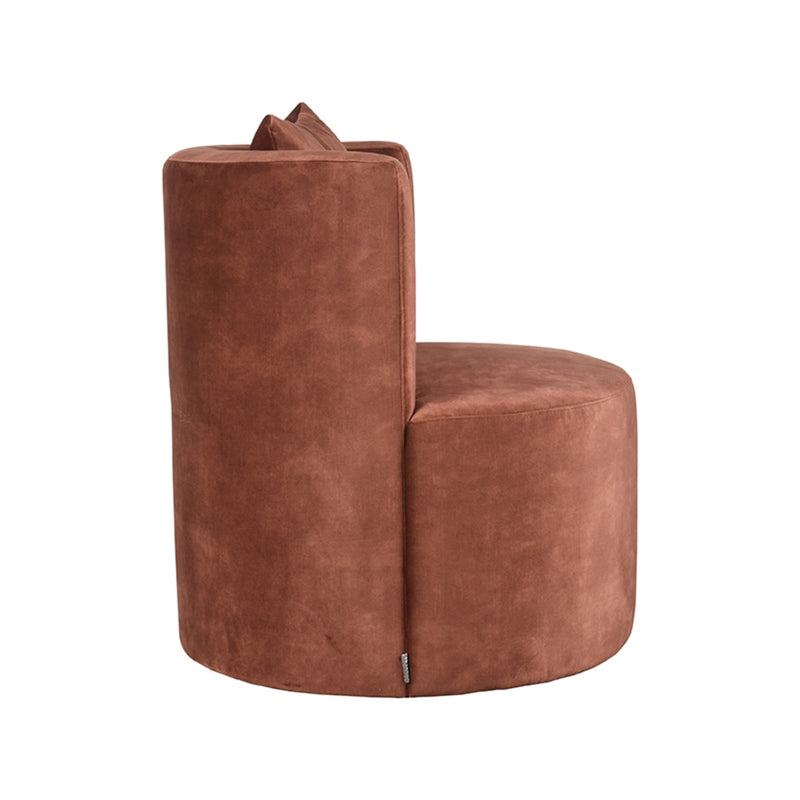 Fauteuil Evy | Rust | Velours