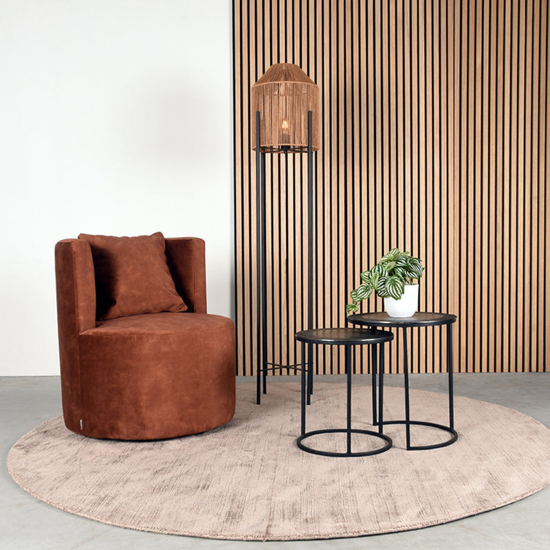 Fauteuil Evy | Rust | Velours