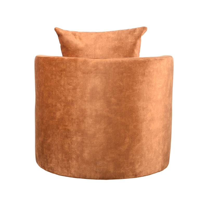 Fauteuil Evy | Oker | Velours
