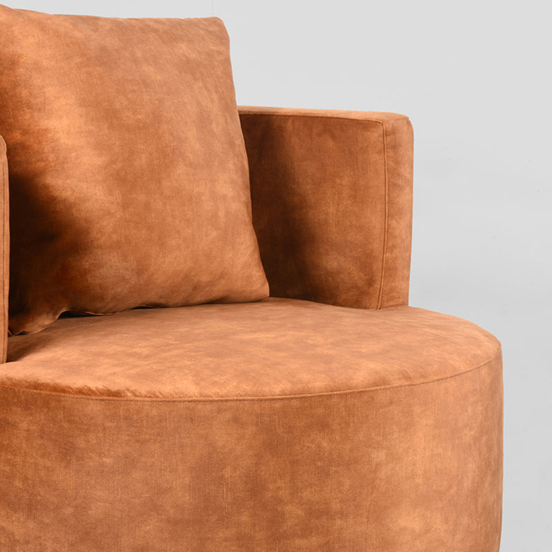 Fauteuil Evy | Oker | Velours