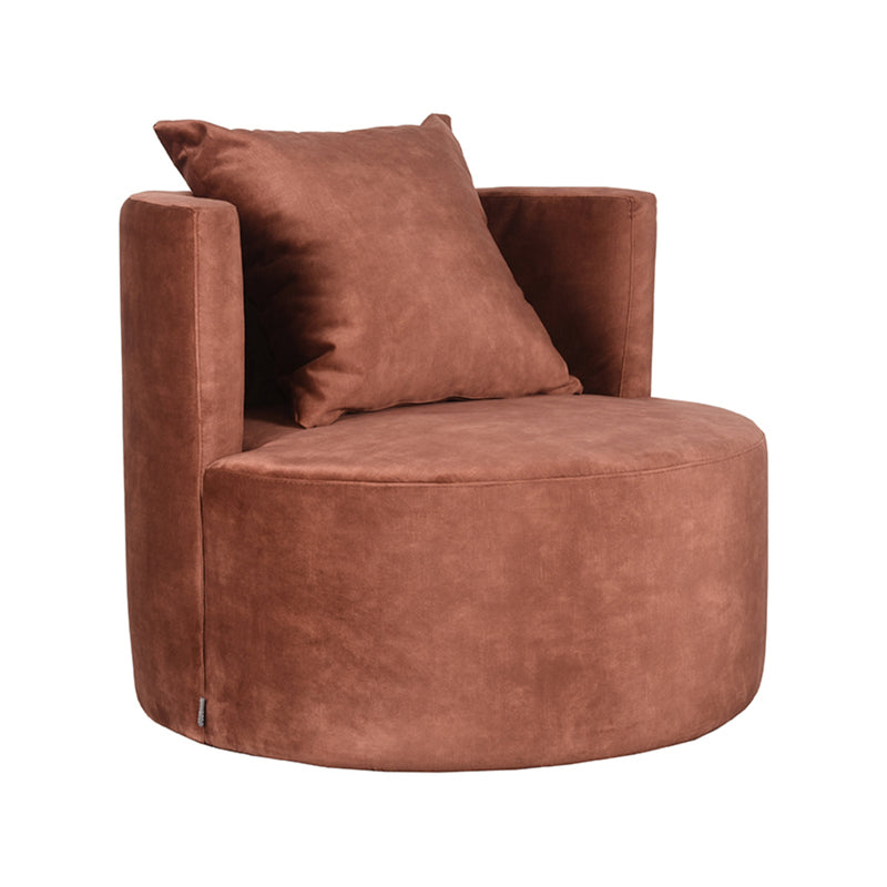 Fauteuil Evy | Rust | Velours
