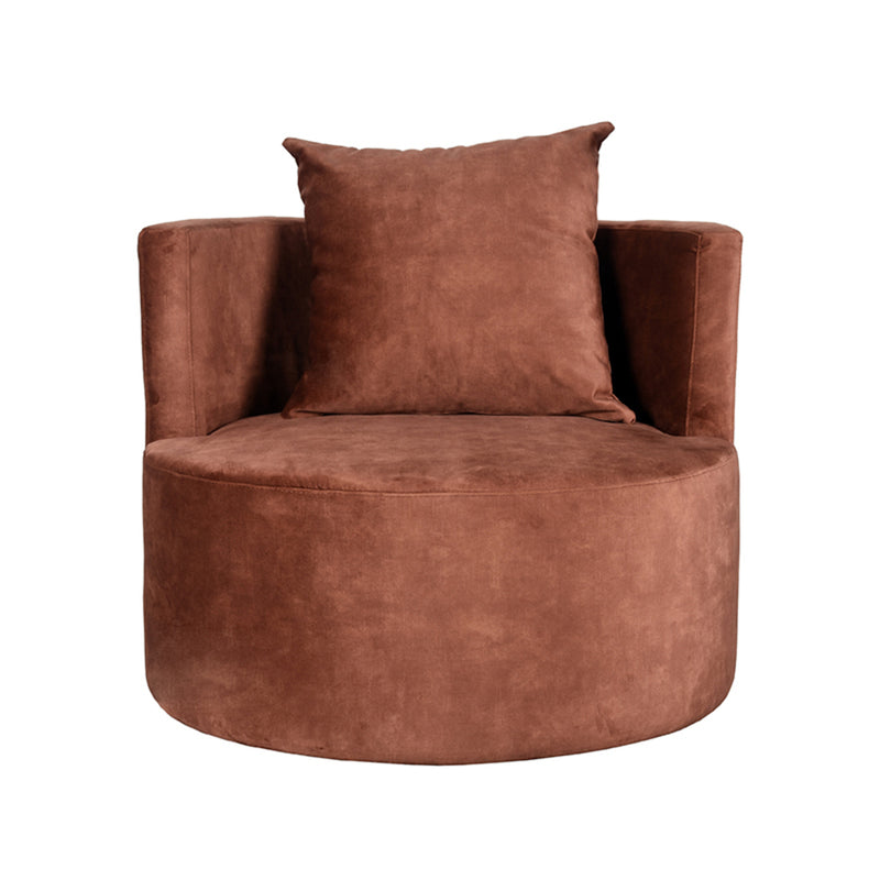 Fauteuil Evy | Rust | Velours